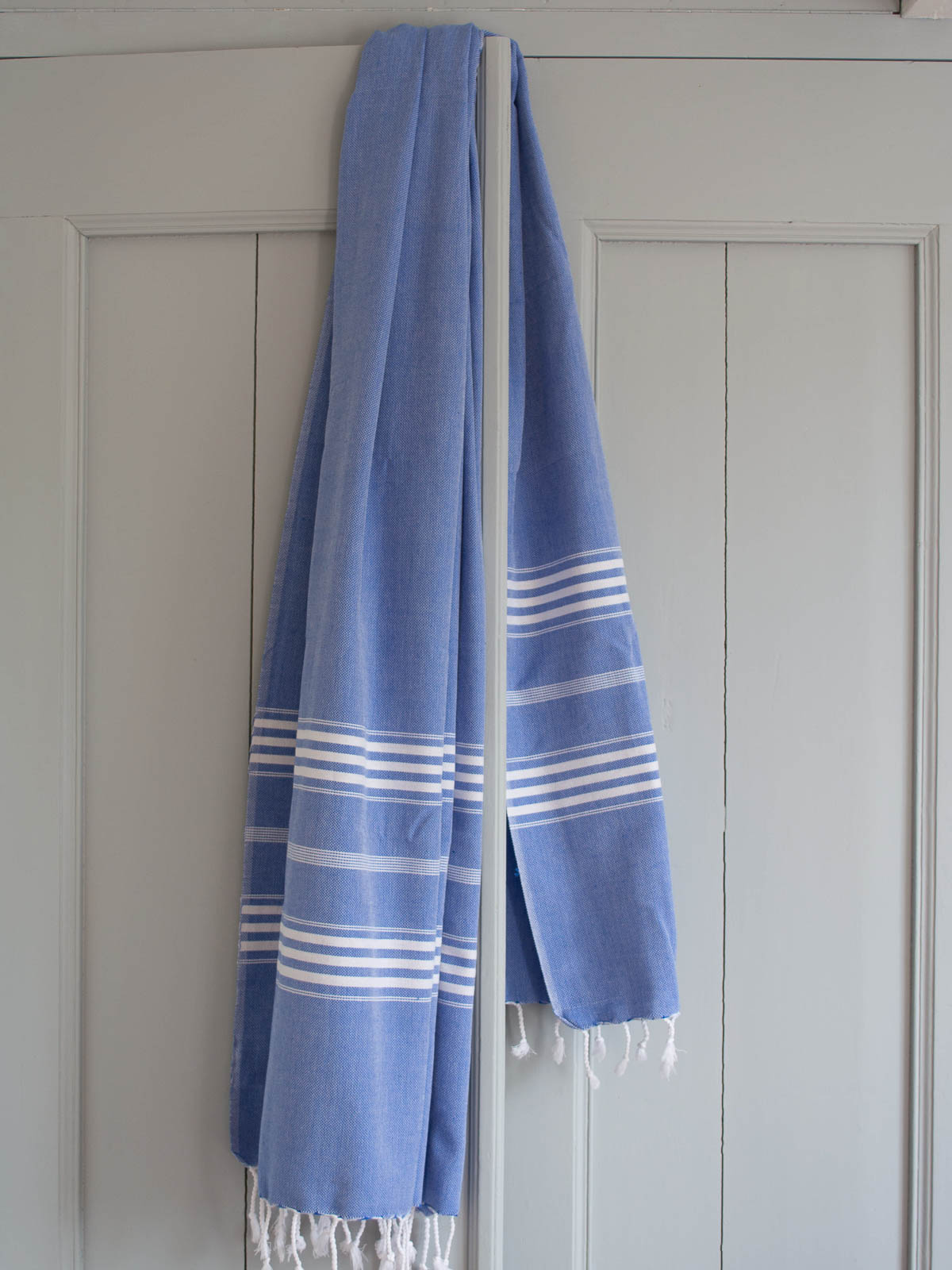 fouta bleu grec