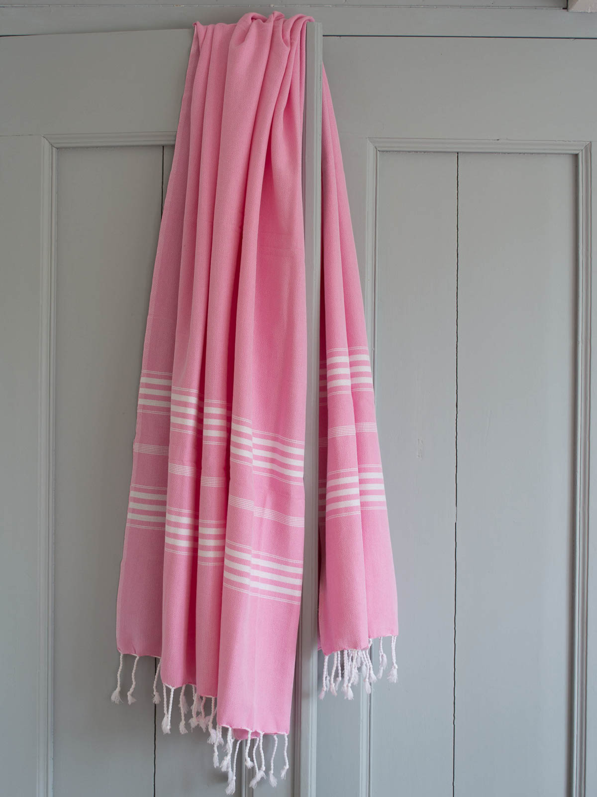 hammam towel sorbet pink