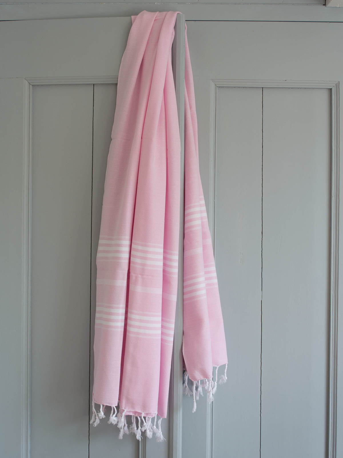 fouta rose