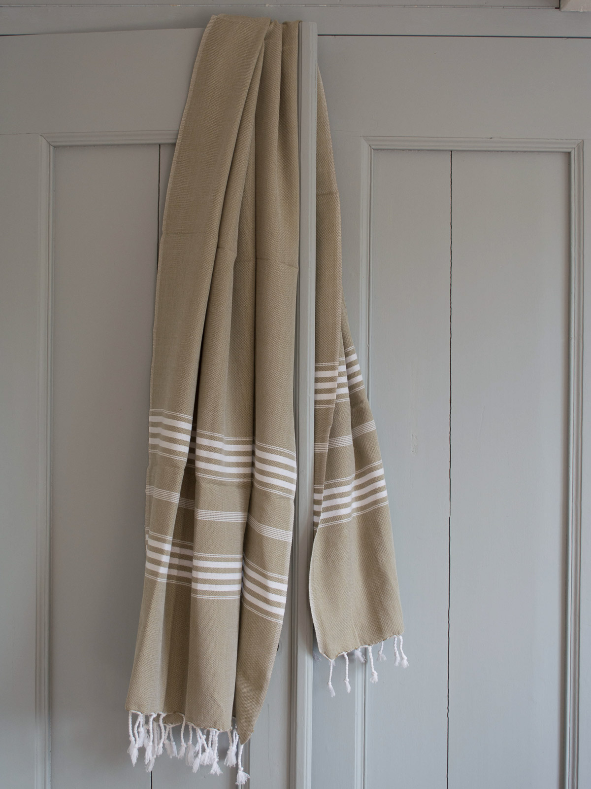 fouta vert olive