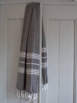 hammam towel black