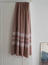 fouta brun