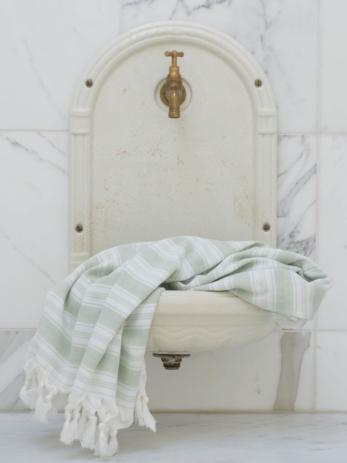 hammam towel - pareo sage