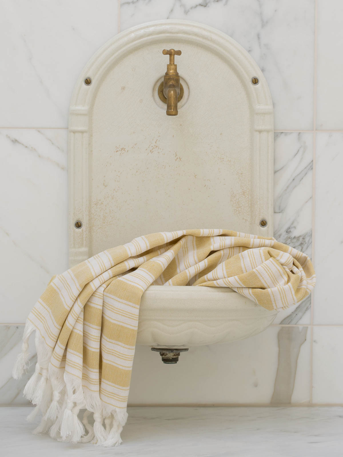 hammam towel - pareo mustard