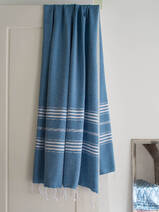 fouta bleu océan